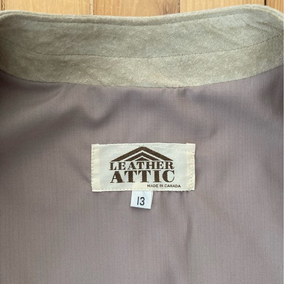 Vintage Leather Suede Jacket - Picture 10 of 12